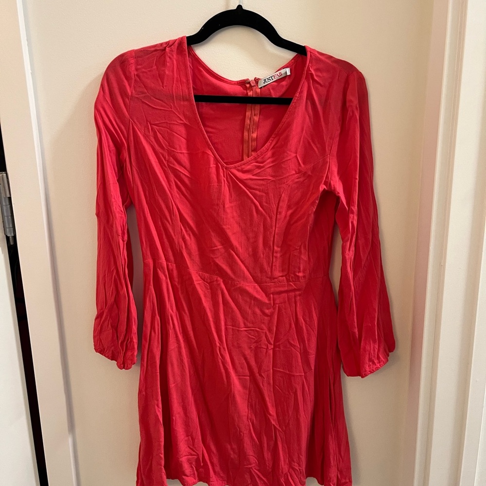 Pink dress- medium